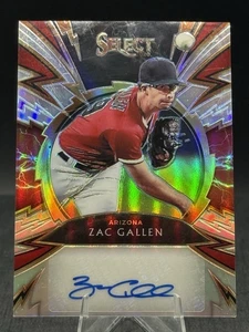 2020 Panini Select Sparks Signatures Holo #SS-ZG Zac Gallen Auto Rookie /99 - Picture 1 of 2
