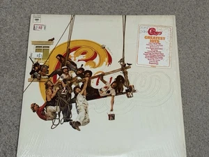 Chicago Vinyl Record Greatest Hits Vintage Music Album PC33900 - Foto 1 di 5