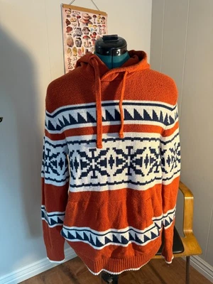 Suéter con Capucha Copo de Nieve American Eagle Outfitters Talla S/P Foto 1 de 4