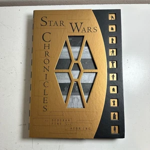 Libro de tapa dura de ciencia ficción Star Wars Chronicles de Deborah Fine & Aeon INC. - Imagen 1 de 16