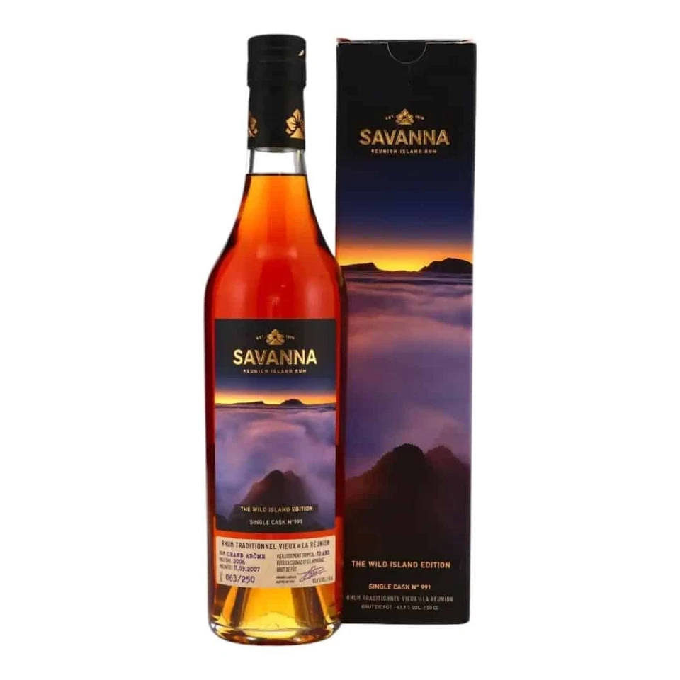 Rhum Savanna Wild Island Grand Arôme "Piton Des Neiges" - Immagine 1 di 1