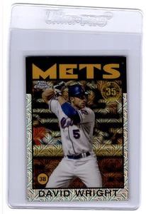 David Wright  2021 Topps '86 Topps Silver Pack Chrome Series 2 #86TC-82 METS - Picture 1 of 2