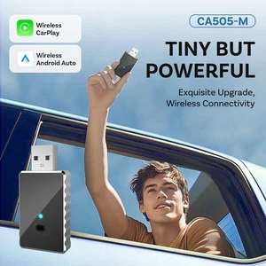 Wired to Wireless CarPlay Box Intelligent Car Machine Interconnection Module - Picture 1 of 6