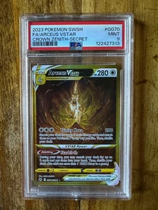 POKEMON TCG - CROWN ZENITH GALARIAN GALLERY - ARCEUS VSTAR GG70/GG70 - PSA 9 - Picture 1 of 2