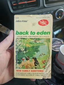 BACK TO EDEN Jethro Kloss 5th Edition PB Complete original text vtg damaged - Picture 1 of 2