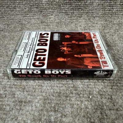 90's Geto Boys Till Death Do Us Part Cassette Tape 1993 Old School Rap Hip Hop Foto 1 de 4
