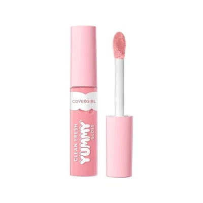 Brillo de labios 2 PK COVERGIRL Clean Fresh Yummy, 50 rosa claro Foto 1 de 2
