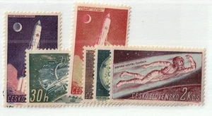 Czechoslovakia        1031 - 1036          MNH OG - Picture 1 of 1