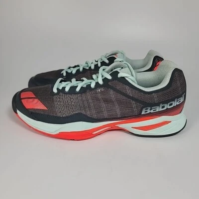 Tênis Babolat Jet All Court Matryx SL masculino tamanho 9 cinza laranja - Imagem 1 de 4