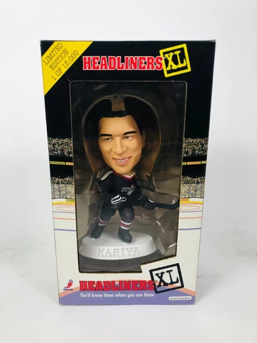 PAUL KARIYA ANAHEIM MIGHTY DUCKS NHLPA VINTAGE 1998 HEADLINERS XL FIGURINE Cover