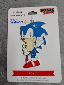NEW Hallmark Sonic The Hedgehog Christmas Metal Ornament Backpack Charm Journal - Picture 1 of 1