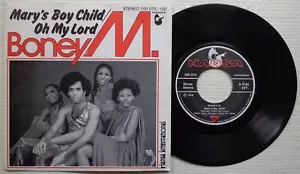 BONEY M 'Mary's Boy Child / Dancing In The Streets' 1978 Dutch 7" vinyl - Foto 1 di 1