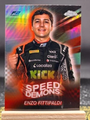 2024 Chrome F1 - Enzo Fittipaldi - Speed Demons - SD-23 - Image 1 of 2