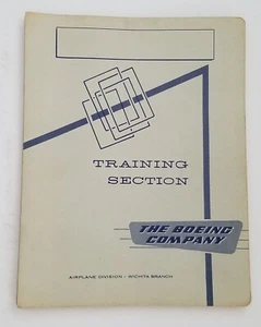 Boeing Airplane Company Training Section Manual Book 1964, Blueprint Reading. - Bild 1 von 13