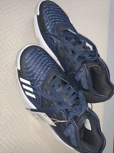 Adidas DON ISSUE 4 Basketball Shoes Navy Blue/white Men Sz 8 WM 9 - Picture 1 of 6