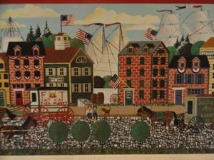 Olde Philadelphia Pennsylvania Flag Brick Jigsaw Puzzle 1000 piece Panoramic New - Picture 1 of 3