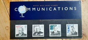 1995 ROYAL MAIL PRESENTATION PACK COMMUNICATIONS MINT DECIMAL STAMPS - Picture 1 of 4
