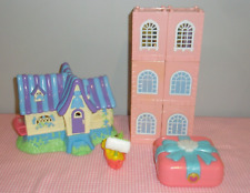 Cute Polly Pocket Playset Toy Lot by  Bluebird, Mattel