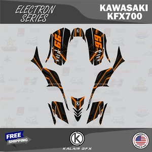 Graphics Kit for KAWASAKI KFX 700 KFX700 ELECTRON SERIES - Orange 16 MIL - Bild 1 von 6