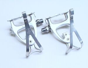 ~ Very Nice 1st Generation Campagnolo C Record  Aero Style Platform Pedals ~