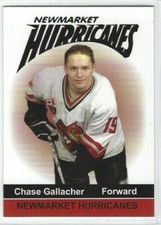 2005-06 Newmarket Hurricanes (OPJHL) Chase Gallacher