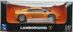 NewRay Lamborghini Murcielago LP640 arancione metallizzato 1:43 nuovo/confezione originale modellino auto - Foto 1 di 4