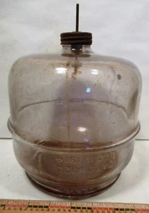Vintage Kerosene Bottle Patented Dec 15, 1914 Stove Drip Jar  - Picture 1 of 8