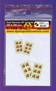 1/144 Decals: East German AF Isignia #DMK14435 : MARK1 - Picture 1 of 1