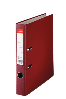 Esselte Aktenordner A4 50 mm Rückenbreite Kunststoff 1 Stück Weinrot