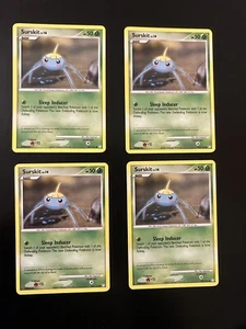 Four Surskit Pokemon Cards Lp - Picture 1 of 2