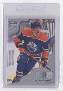 2022-23 NHL METAL UNIVERSE PREMIUM PROSPECTS INSERT DYLAN HOLLOWAY #PP-47 OILERS - Picture 1 of 2