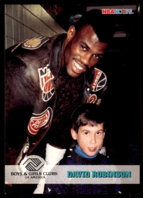 1993-94 NBA Hoops David Robinson Basketball Cards #291 - Image 1 of 2
