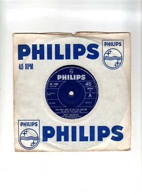 DUSTY SPRINGFIELD - YOU DON'T HAVE TO SAY YOU LOVE ME.UK 1966 ORIG 7" & CO/SL.EX - Image 1 of 2