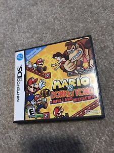 Mario VS Donkey Kong Nintendo DS PAS DE JEU, étui et manuel seulement