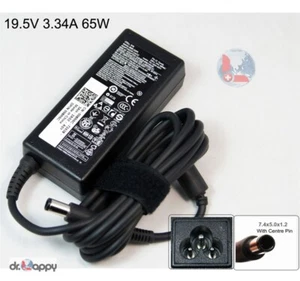 Cargador de alimentación adaptador de 65 W para Dell Inspiron 1525 1526 1545 3480 3488 7480 7490 - Imagen 1 de 6