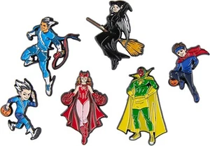 Marvel Studios: WandaVision 6-teiliges Metall Emaille Pin Set (Amazon Exclusive) - Bild 1 von 2