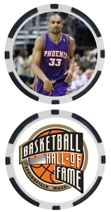 GRANT HILL - BASKETBALL HALL OF FAMER - COLLECTIBLE POKER CHIP - Picture 1 of 2