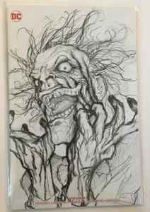 DCeased #1 John Giang Joker Sketch Limited Trade Variant Cover B With COA DC F/S - Picture 1 of 8
