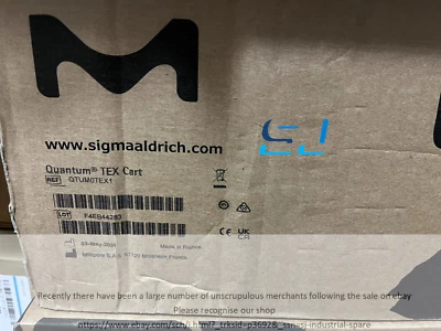 Brand new Millipore QTUM0TEX1 Purification Column QTUM0TEX1 - Image 1 of 2