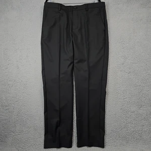 Greg Norman Pants Mens 36W x 30IN Black Stretch Golf Fit Preppy Leisure NWT - Picture 1 of 14