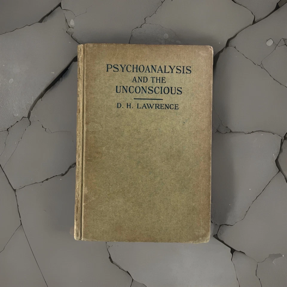 Rare Psychology ~ Psychoanalysis and the Unconscious ~ D.H. Lawrence 1921 1st Ed - Image 1 of 4