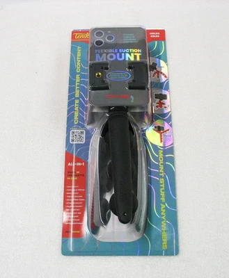 Tenikle Pro Flexible Tripod Bendable Suction Cup Camera Phone Mount, Black - Image 1 of 4