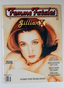 Femme Fatales Vol. 6 Number 12 May 1998 Gillian Anderson, Fiona Lewis NM M - Picture 1 of 4