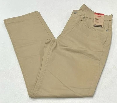 Pantalones de mezclilla Levi's 514 de corte recto para hombre, tostados, talla 32X34 Foto 1 de 4