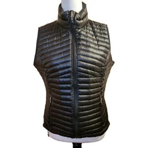 Eastern Mountain Sports Womens Medium Quilted Vest Black Downtek Packable Top - Picture 1 of 20