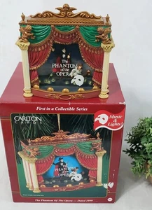 1999 Carlton Cards Broadway The Phantom of the Opera Music & Lights Ornament - Picture 1 of 13