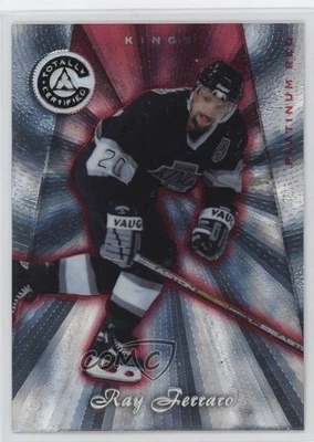 1997-98 Pinnacle Totally Certified Platinum Red /6199 Ray Ferraro #82 - Image 1 of 2