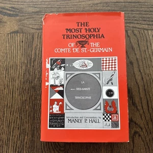 The Most Holy Trinosophia St. Germain Manly P. Hall 1983 6th Edition HC DJ - Picture 1 of 14