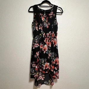 Maurices Boho Romantic Floral Lace High Low Hem Women Size M - Picture 1 of 9