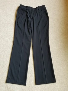Womens Pants-NIKE GOLF TOUR PERFORMANCE-black stretch "Dri-Fit" straight leg-4 - Bild 1 von 4